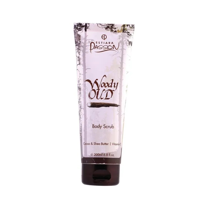 Estiara Passion Woody Oud Body Scrub 200ML