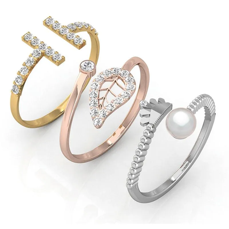 FIERRO Set of 3 Adjustable Rings