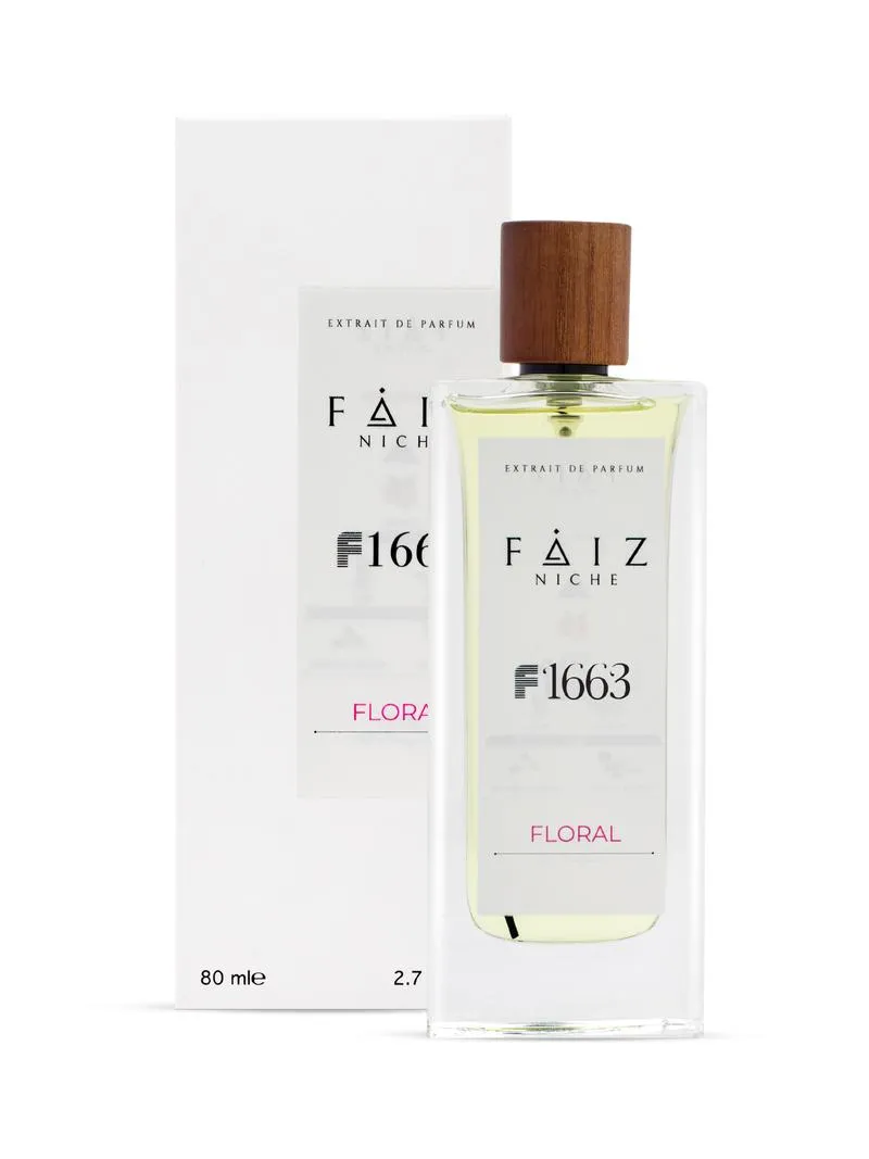 Faiz Niche Floral F1663 Extrait De Parfum Unisex 80ML