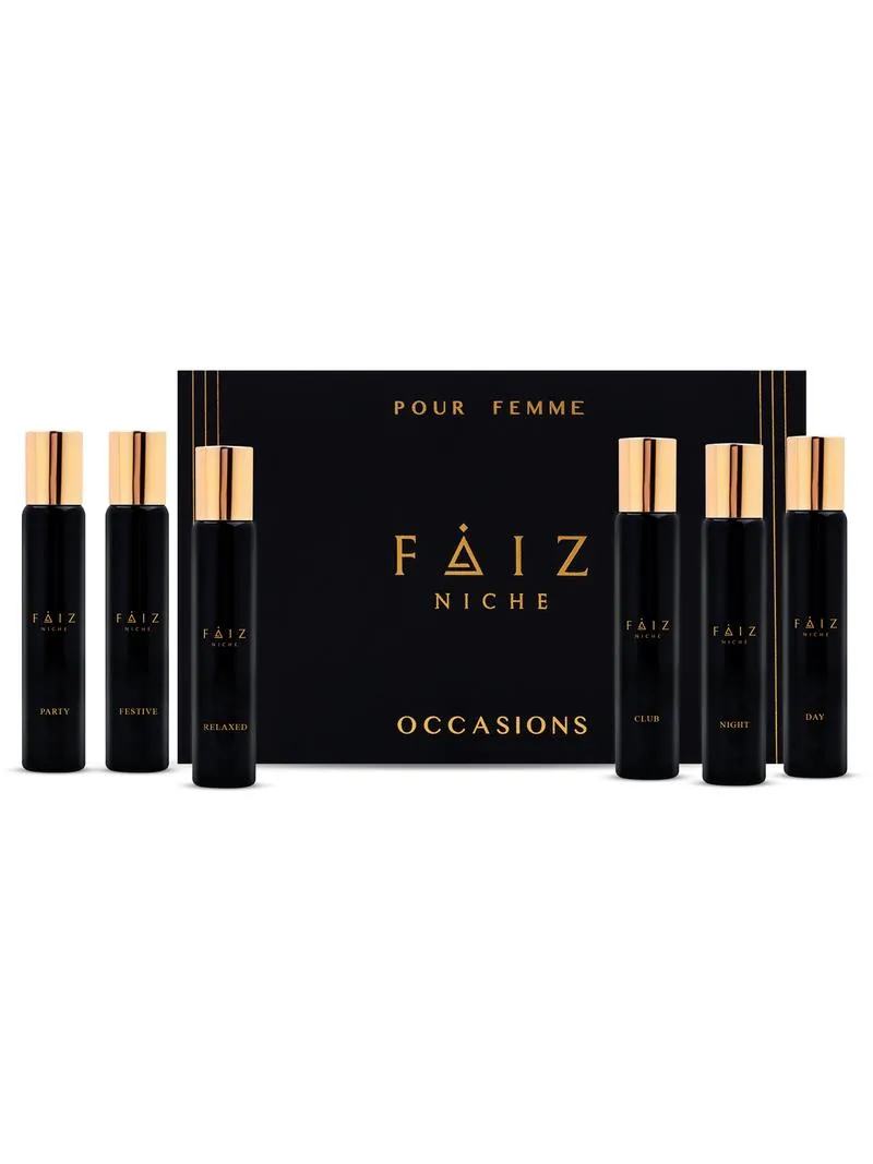 Faiz Niche Occasions For Women 6Pcs × 30ML Set