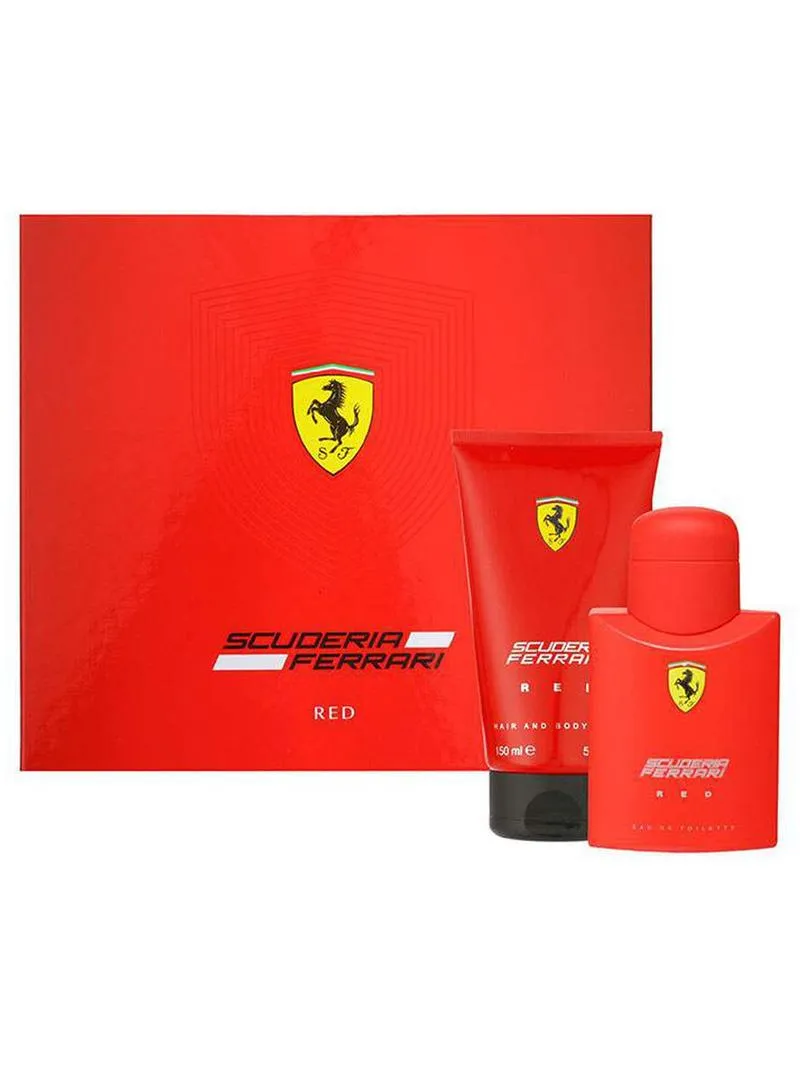 Ferrari Scuderia Red EDT For Men 75ML Set
