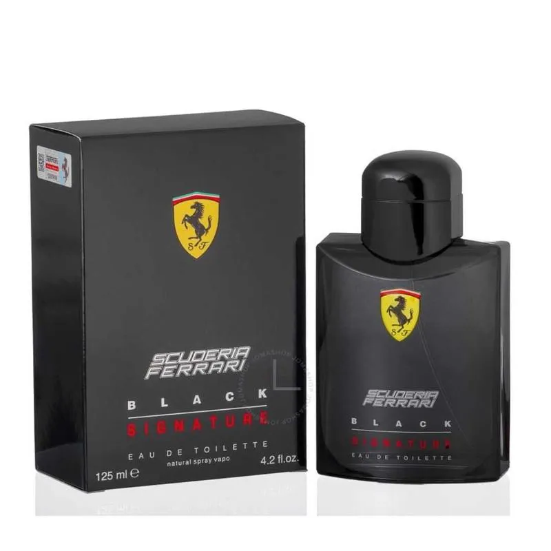 Ferrari Scuderia Signature Black EDT For Men 125ML