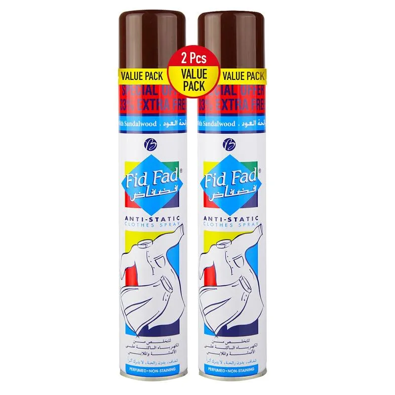 Fid Fad Anti Static Sandal Wood Scent Clothes Spray 300ML