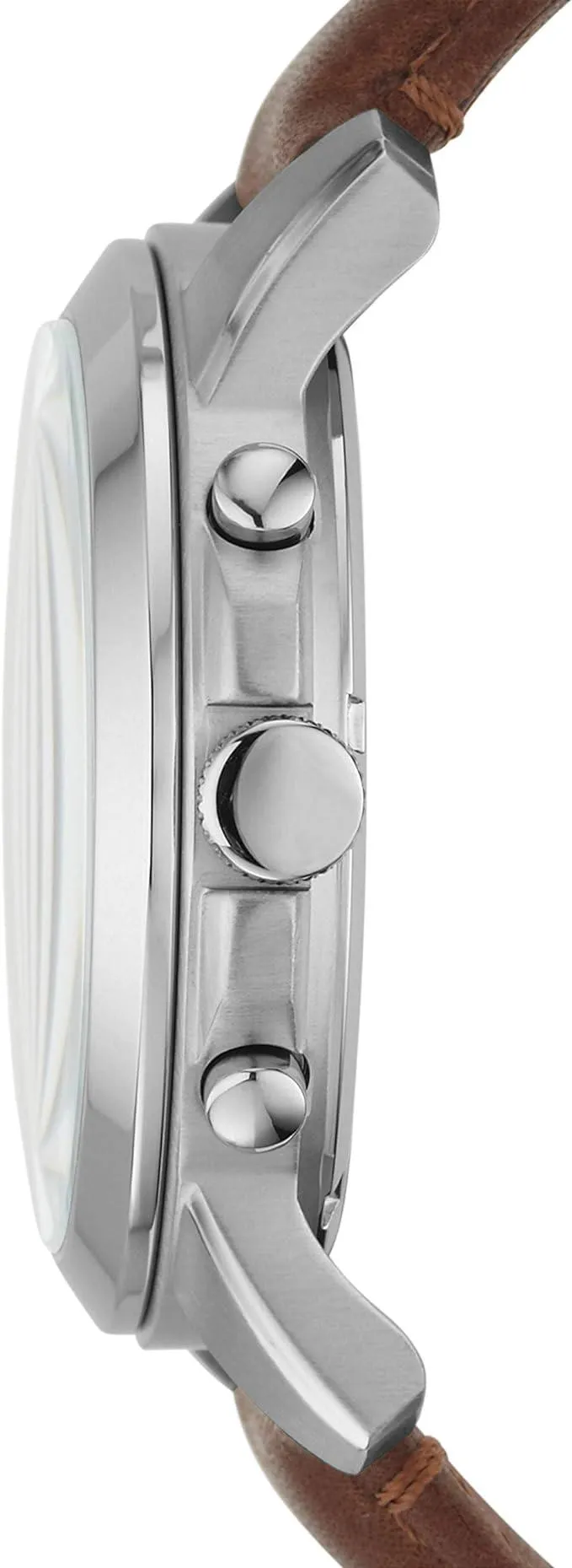 Fossil Leather Mens Quartz WatchFS4813