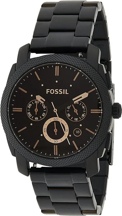Fossil Mens Quartz Watch Chronograph Display And Stainless Steel Strap Fs4682Ie