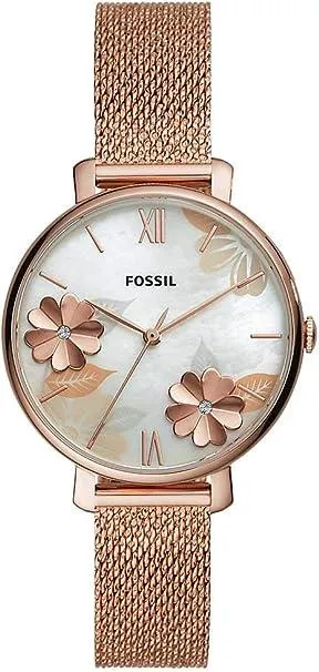 Fossil Womens Analogue Quartz Watch with Stainless Steel Strap ES4534