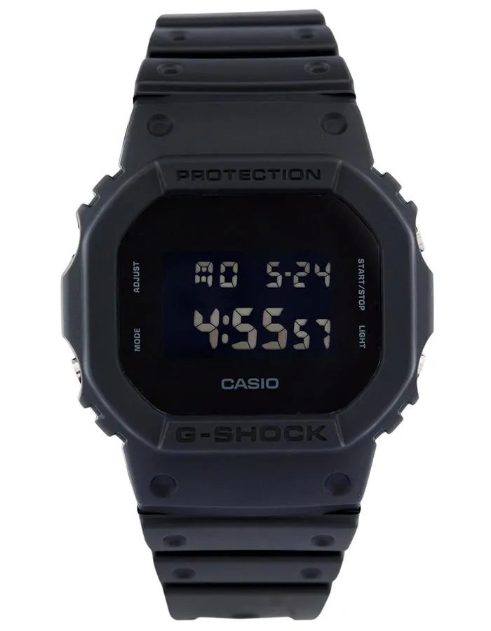 G-SHOCK Mens Digital Black Dial Watch - DW-5600BB-1D