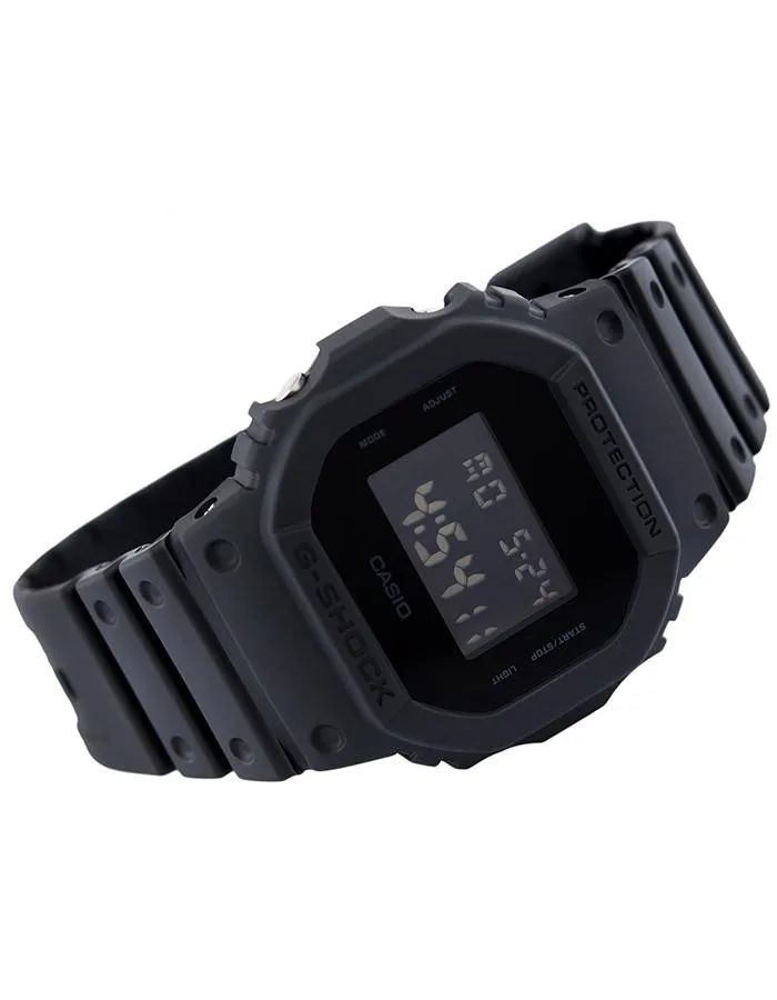 G-SHOCK Mens Digital Black Dial Watch - DW-5600BB-1D