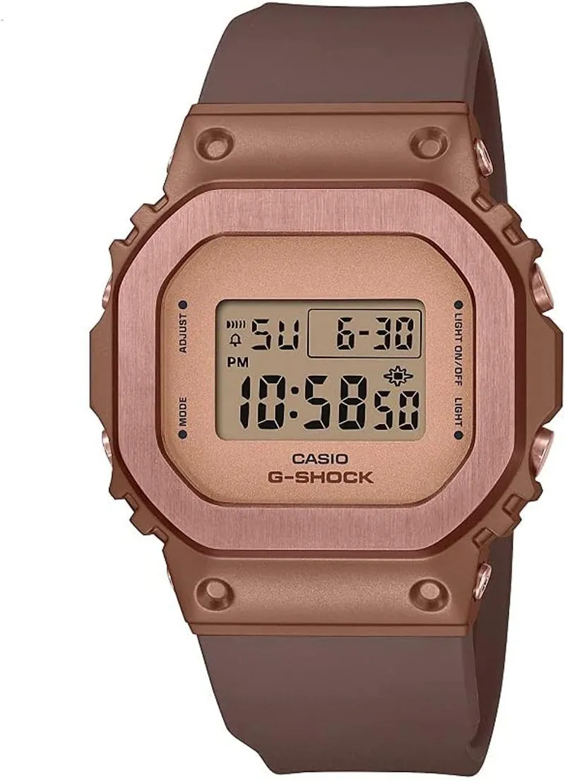 G-Shock Analog-Digital Women WATCH, Rose Gold, strap