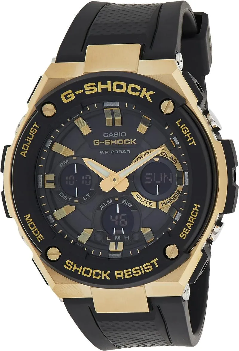 G-Shock G-Steel Series Solar Powered World Time Analog Digital