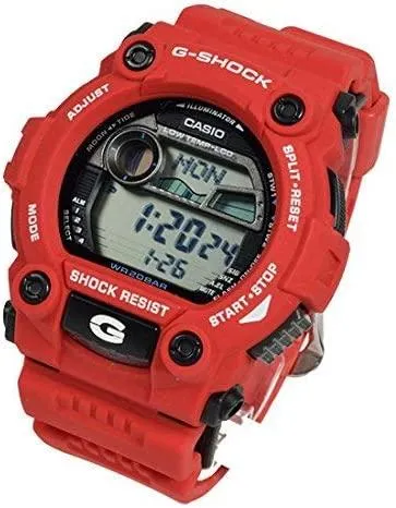 G-Shock - Mens Digital Red Watch G-7900A-4DR