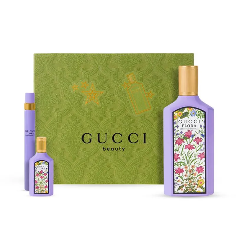 Gucci Flora Gorgeous Magnolia EDP For Women 100ML Set