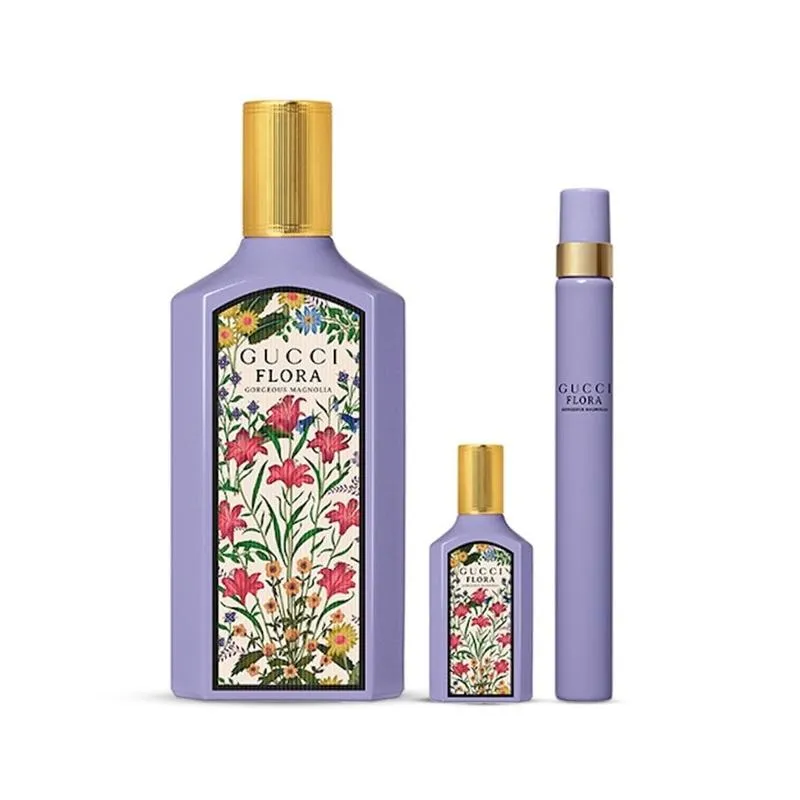 Gucci Flora Gorgeous Magnolia EDP For Women 100ML Set