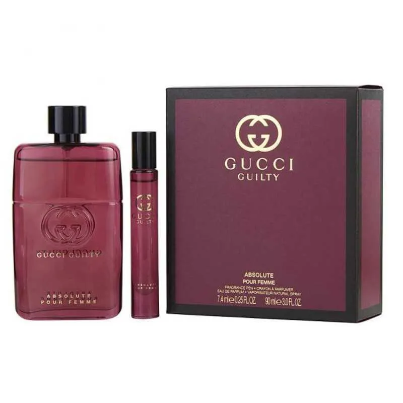Gucci Guilty Absolute EDP For Women 90ML Travel Set