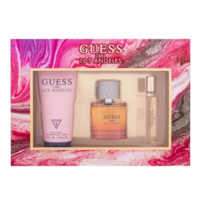Guess 1981 Los Angeles EDT For Women 100ML Set