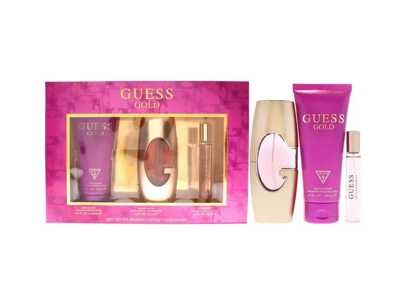 Guess Gold EDP For Women 75ML Set