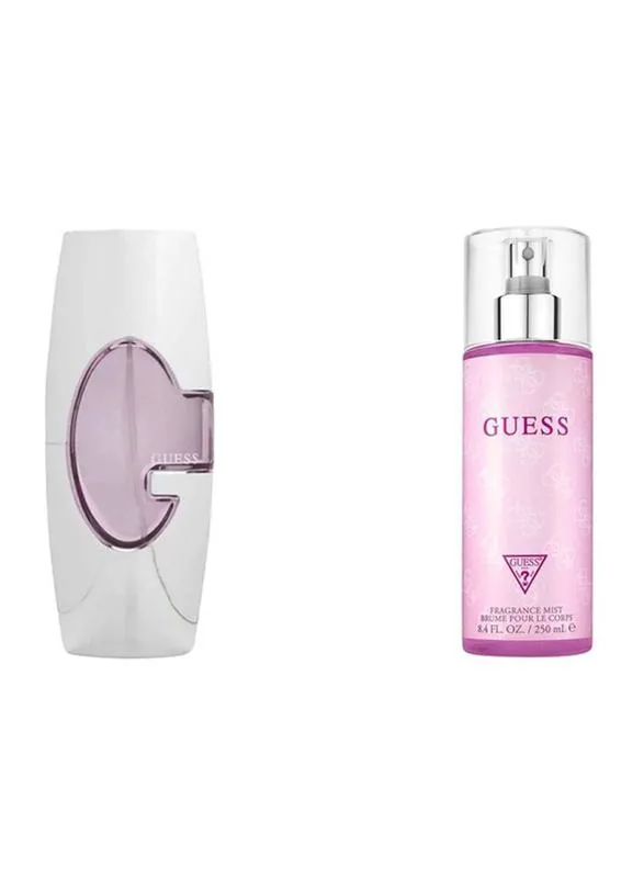 Guess Pink EDP For Women 75ML Set