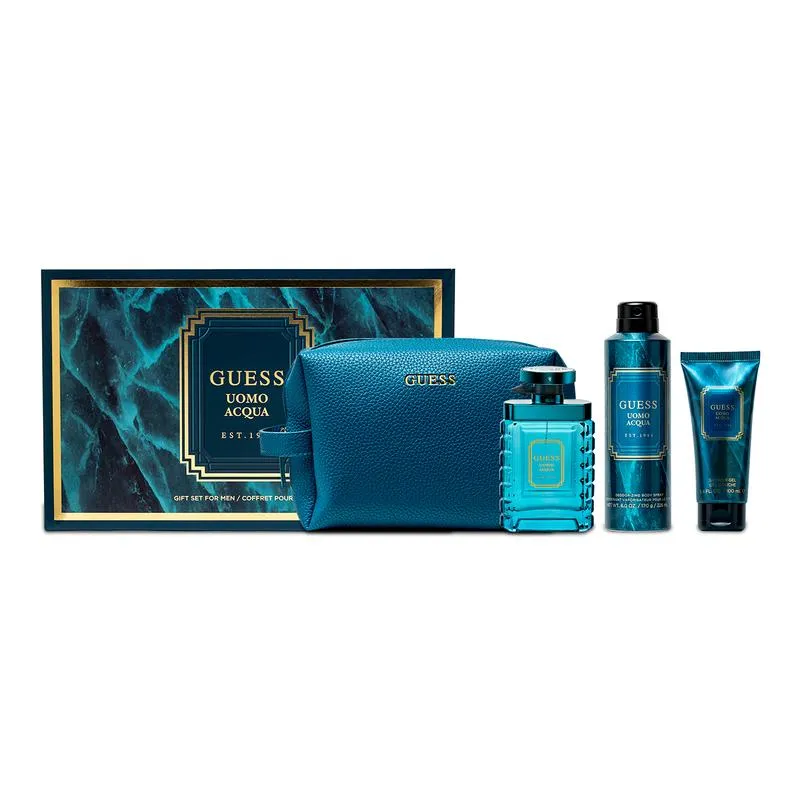 Guess Uomo Acqua EDT For Men 100ML Set