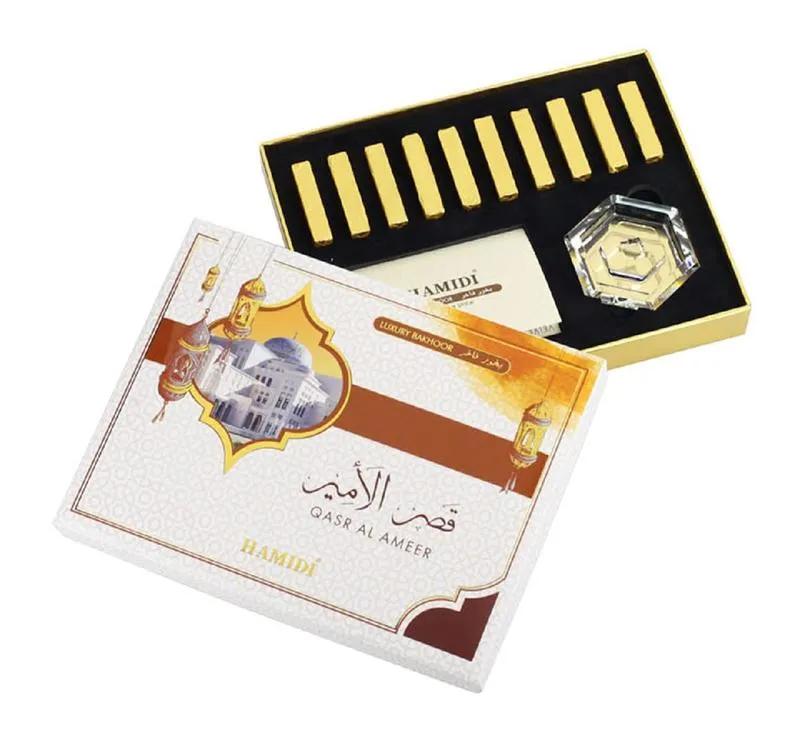 Hamidi Bakhoor Qasr Al Ameer Oud Sticks 30G Set