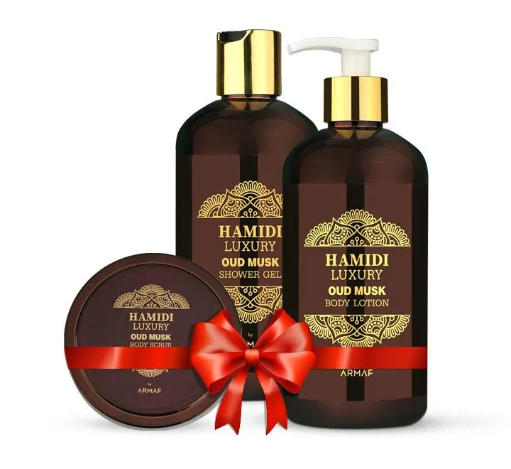 Hamidi Luxury Oud Musk 3Pcs Set