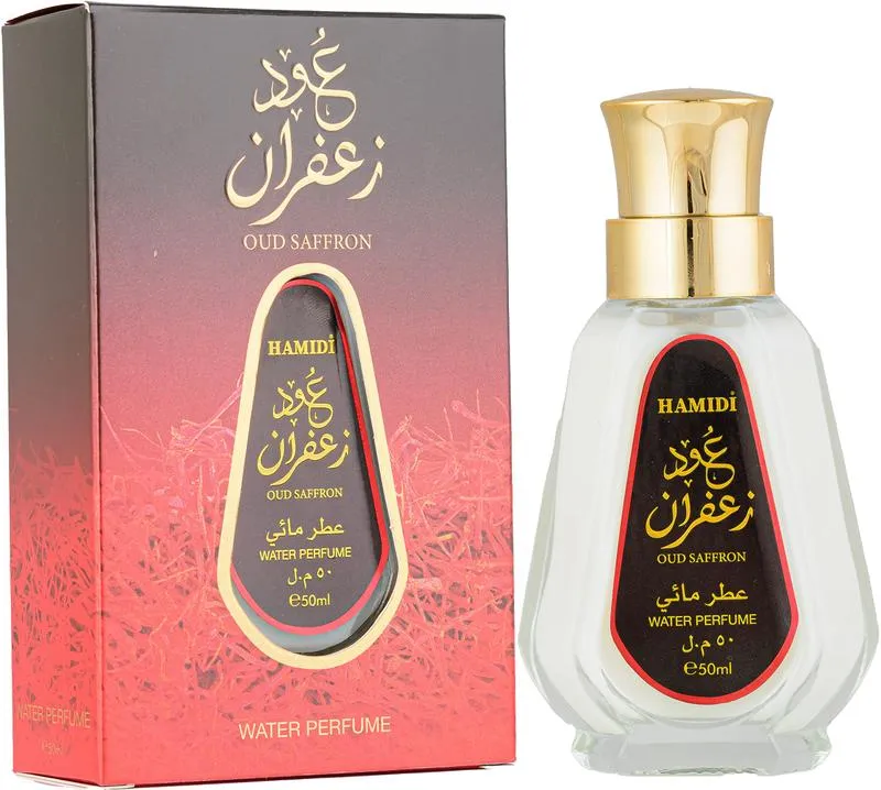 Hamidi Oud Saffron Water Perfumes For Men 50ML