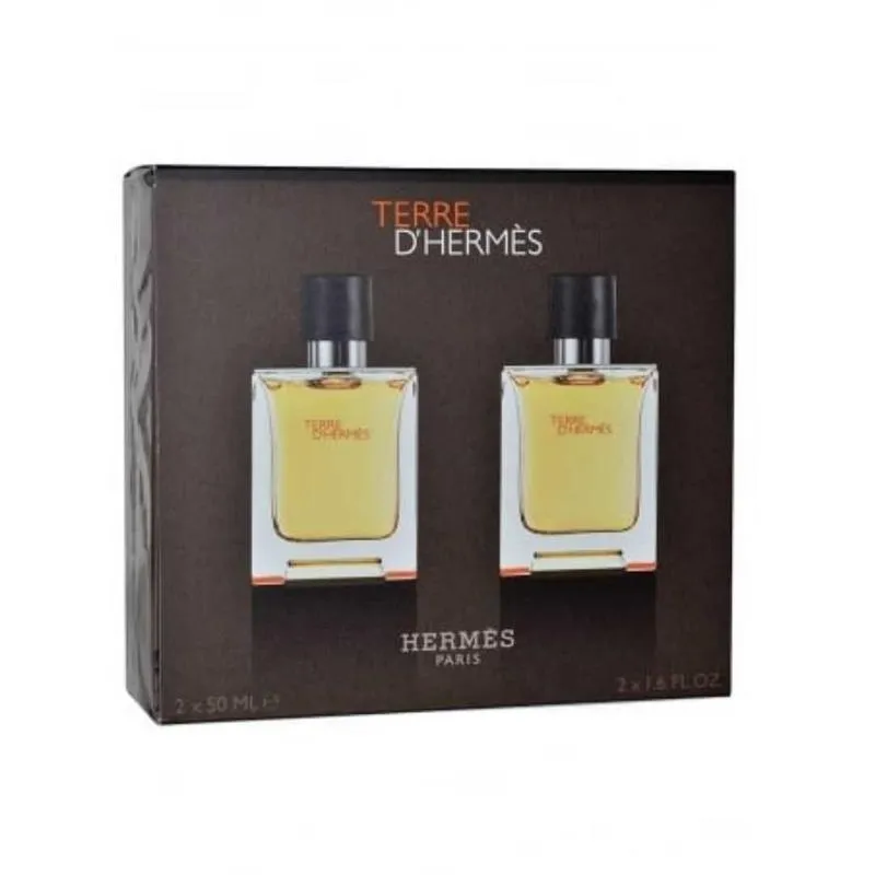 Hermes Terre D'Hermes EDT For Men 2Pcs x 50ML Set