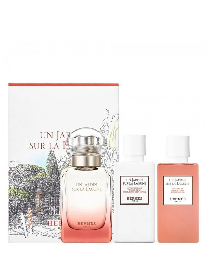 Hermes Un Jardin Sur La Lagune EDT Unisex 50ML Set