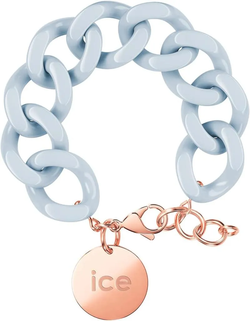 ICE - Jewellery - Chain bracelet - Chunky chain bracelet for women with a medal, One Size, Acetate, No Gemstone