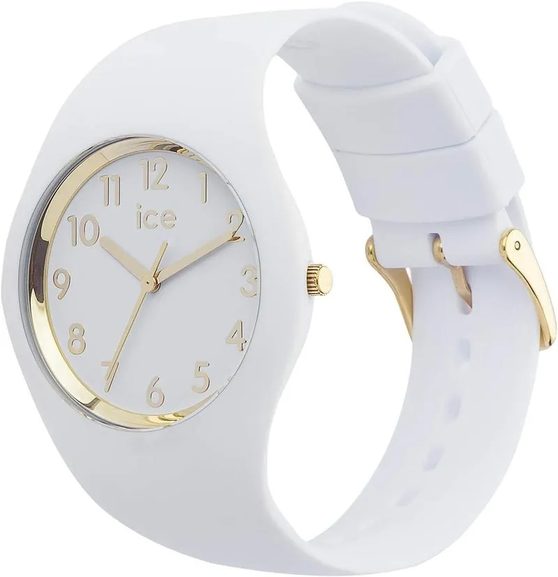 ICE WATCH 014759 ICE Glam 3 Hand Quartz WATCH for Women, Small, White