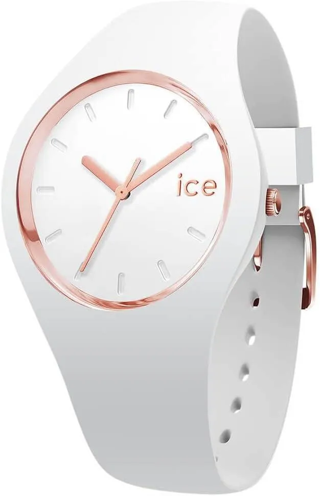 ICE-WATCH - ICE Glam White Rose-Gold - Women Wrist WATCH