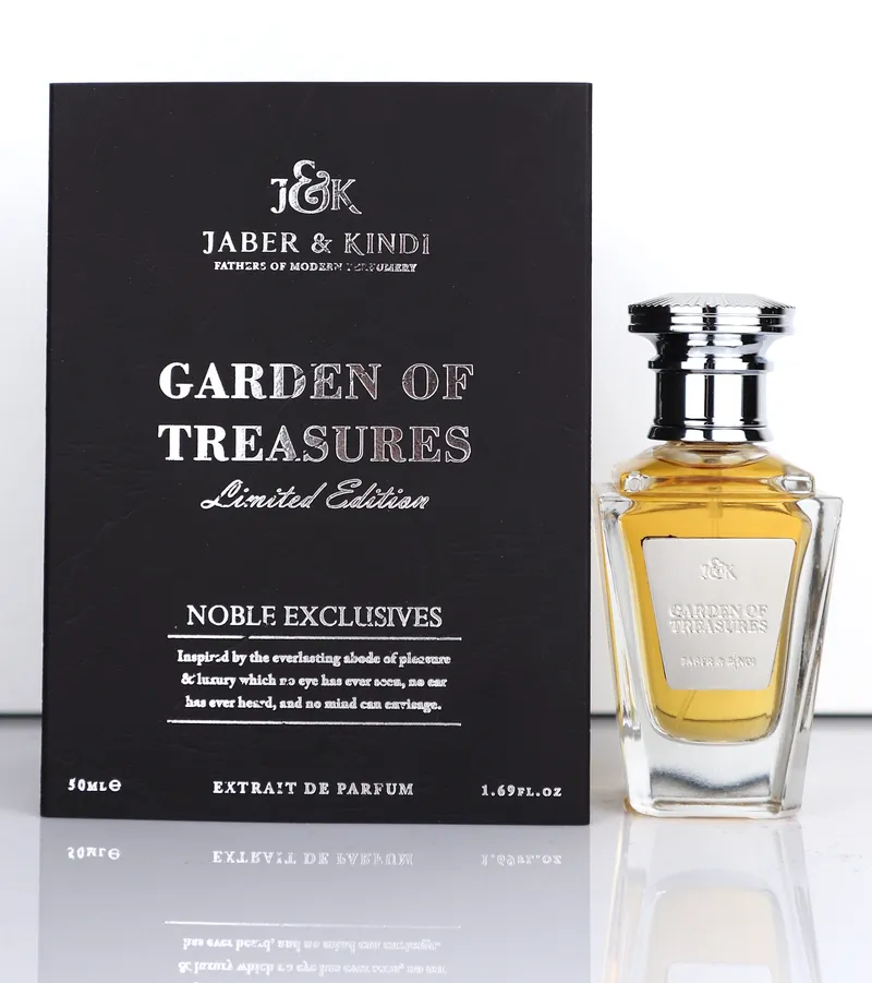 Jaber and Kindi Garden of Treasures Limited Edition Extrait De Parfum Unisex 50ML
