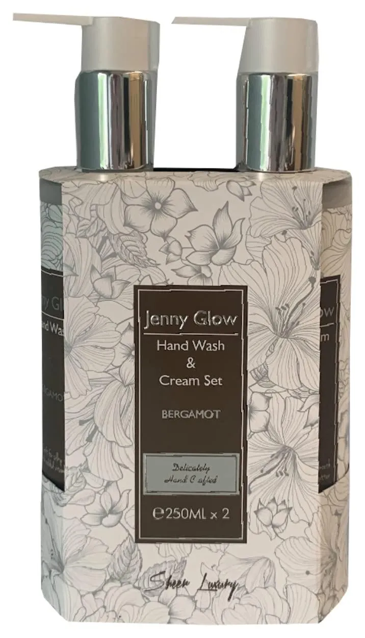 Jenny Glow Bergamot Hand Wash & Hand Cream 250ML Set