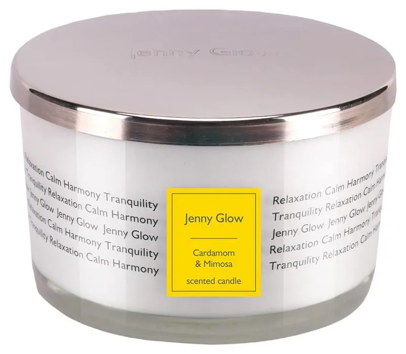 Jenny Glow Cardamom Mimosa Smokeless Scented Candle 454G