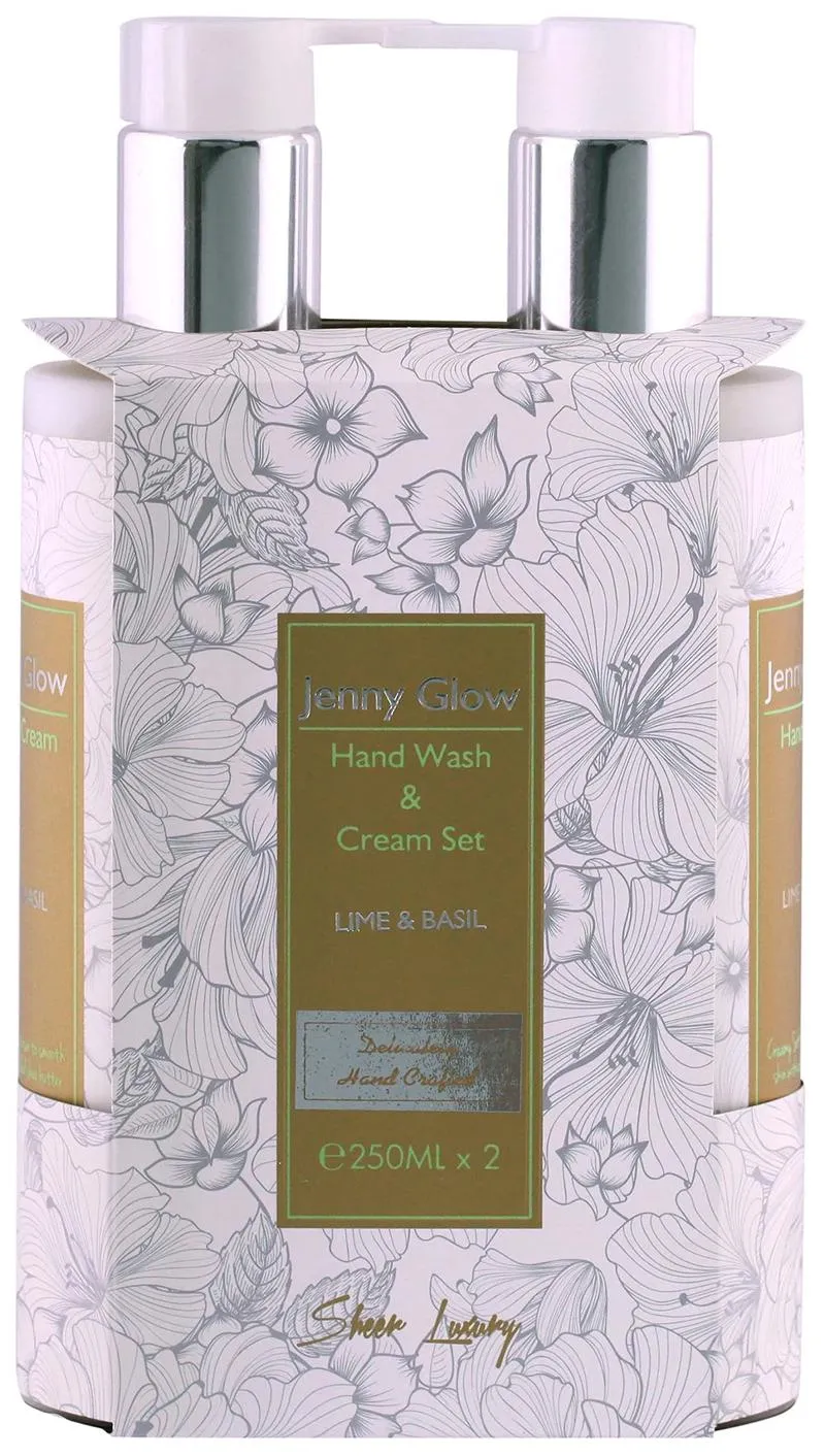 Jenny Glow Lime Hand Wash & Hand Cream 250ML Set