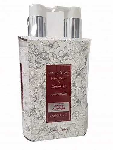 Jenny Glow Pomegranate Hand Wash & Hand Cream 250ML Set