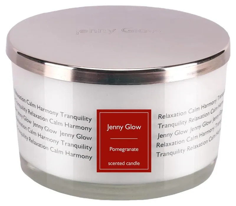 Jenny Glow Pomegranate Noir Smokeless Scented Candle 454G