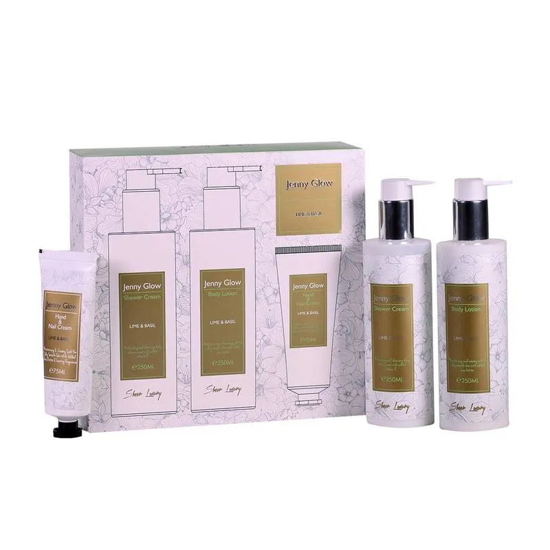 Jenny Glow Sheer Luxury Lime Basil 3Pcs Set