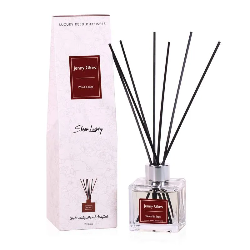 Jenny Glow Sheer Luxury Wood Sage Reed Diffuser 100ML