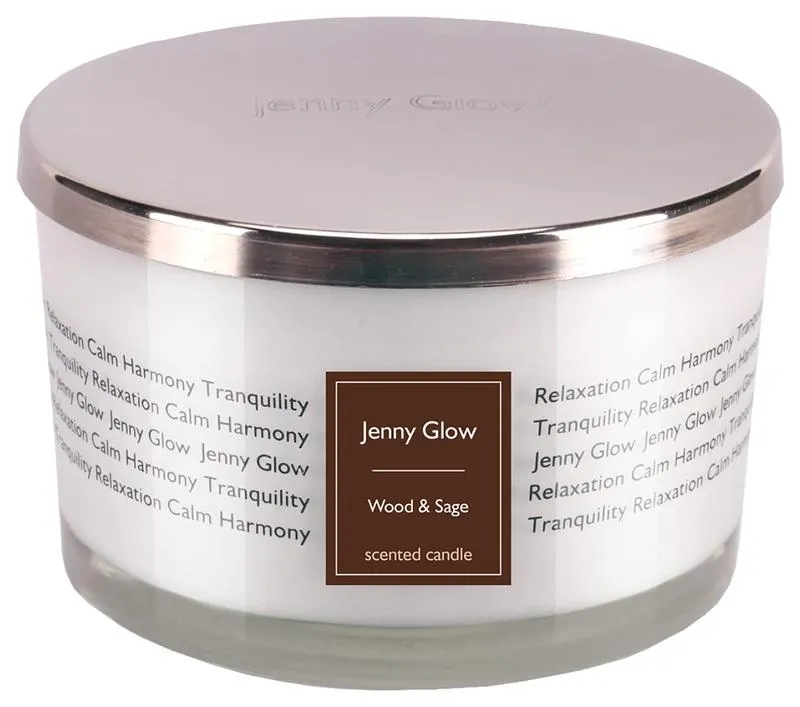 Jenny Glow Wood Saga Smokeless Scented Candle 454G