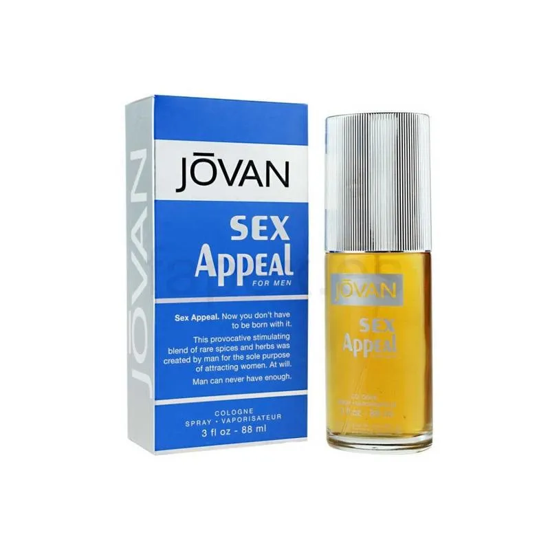 Jovan Sex Appeal Cologne For Men 88ML