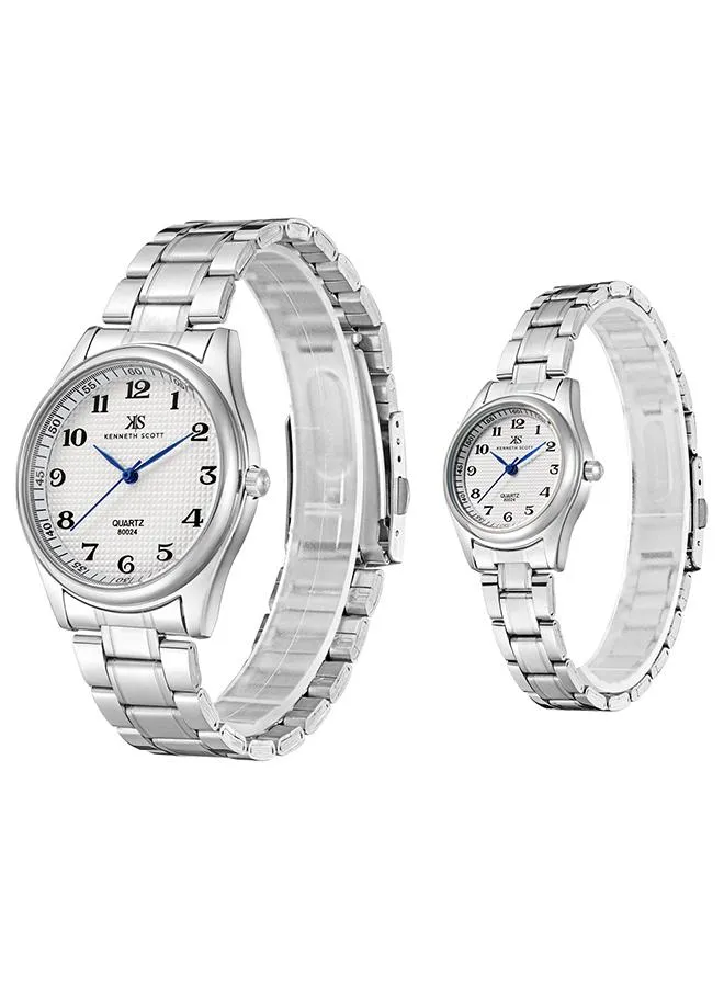 Kenneth Scott Analog Couple Watch - K23052P-SBSW