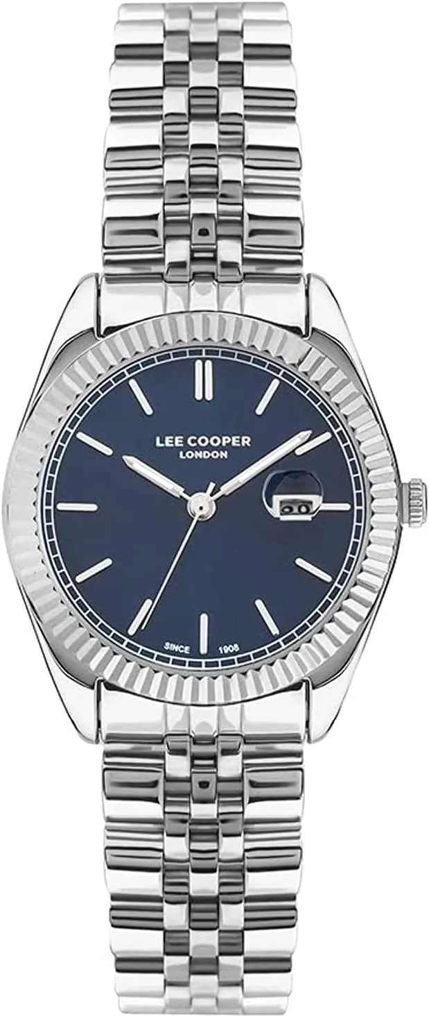 LEE COOPER Women's Analog D.Blue Dial Watch - LC07483.390