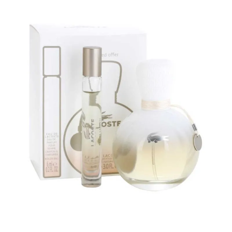 Lacoste Eau De Lacoste Femme EDP For Women 90ML Travel Set