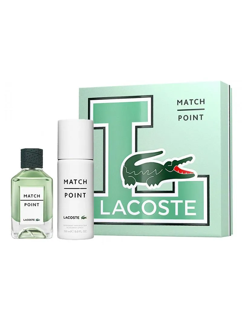 Lacoste Match Point EDT For Men 100ML Set