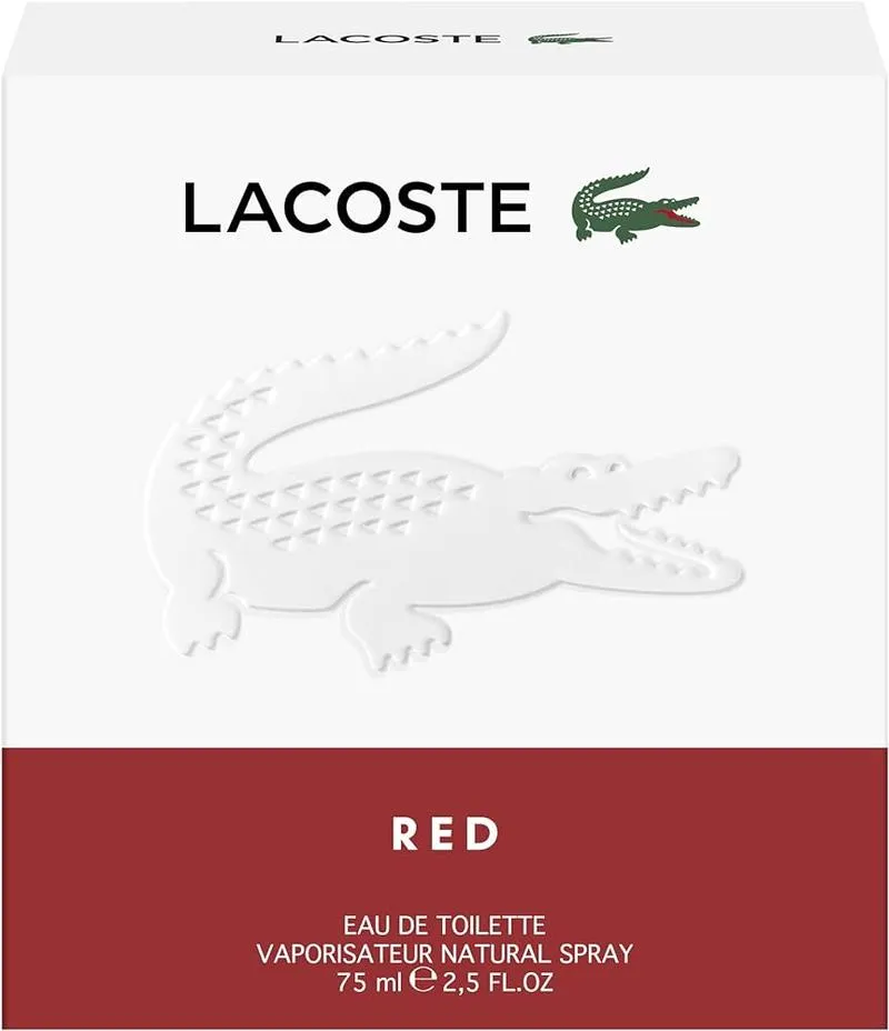 Lacoste Red EDT For Men 75ML
