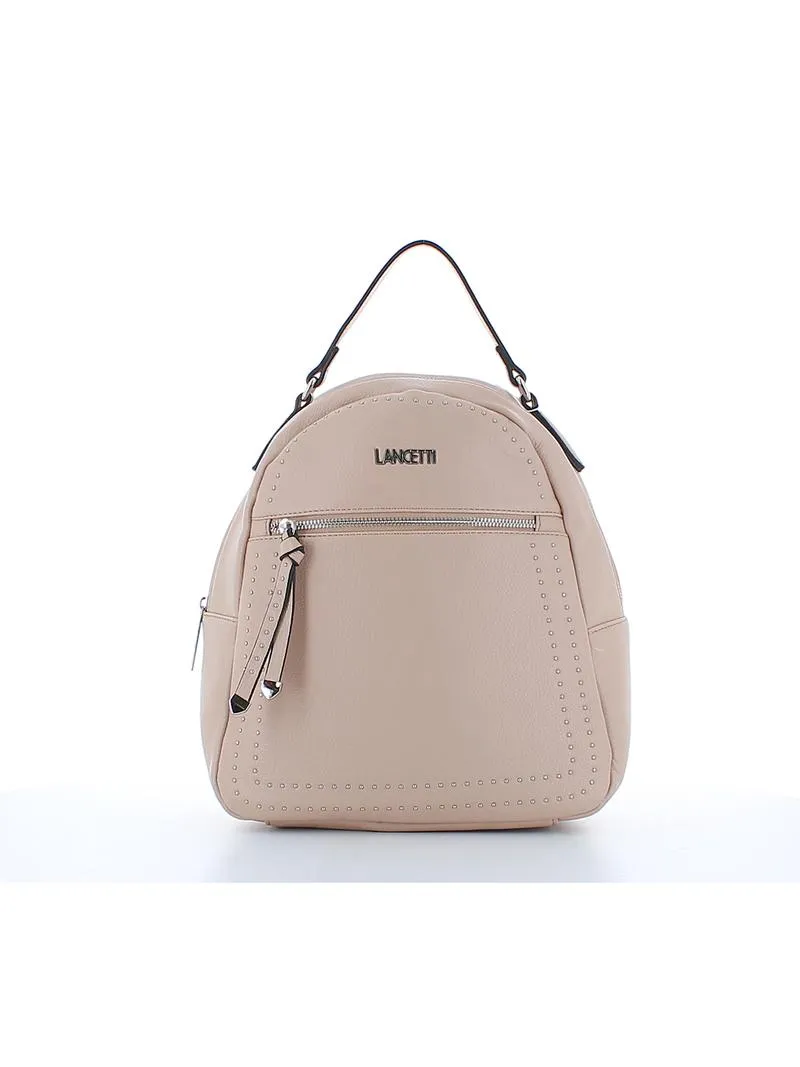 Lancetti Women Backpack Beige