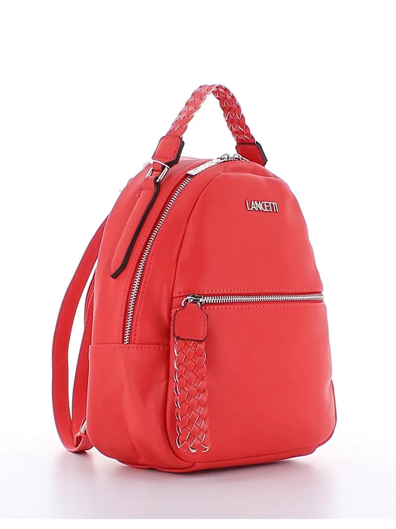 Lancetti Women Backpack Red