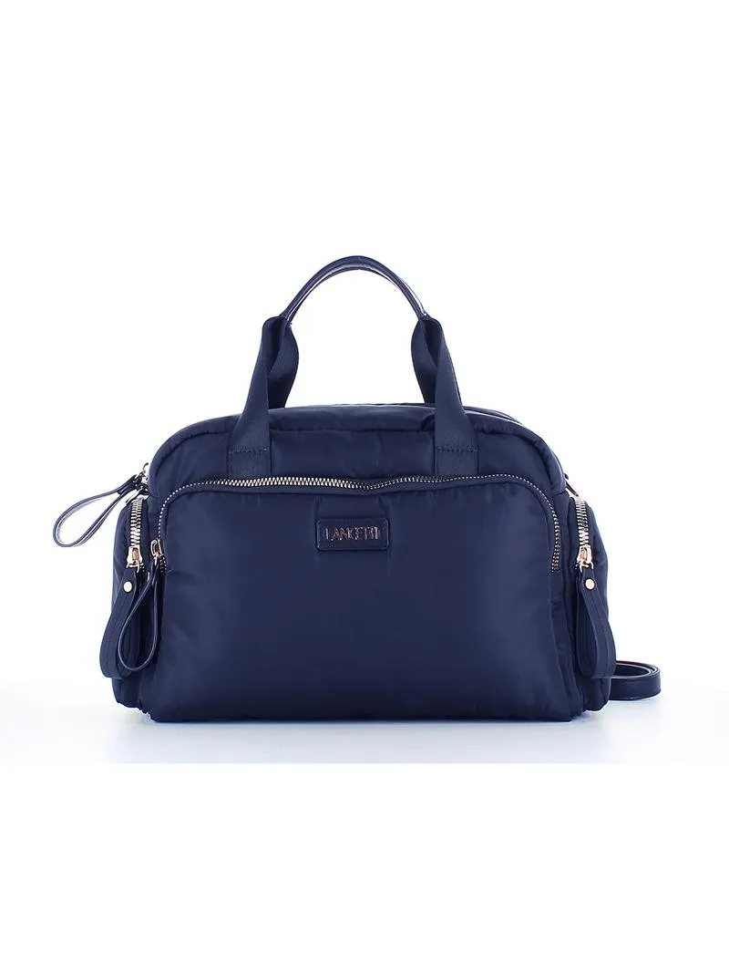 Lancetti Women Bowling Bag Navy