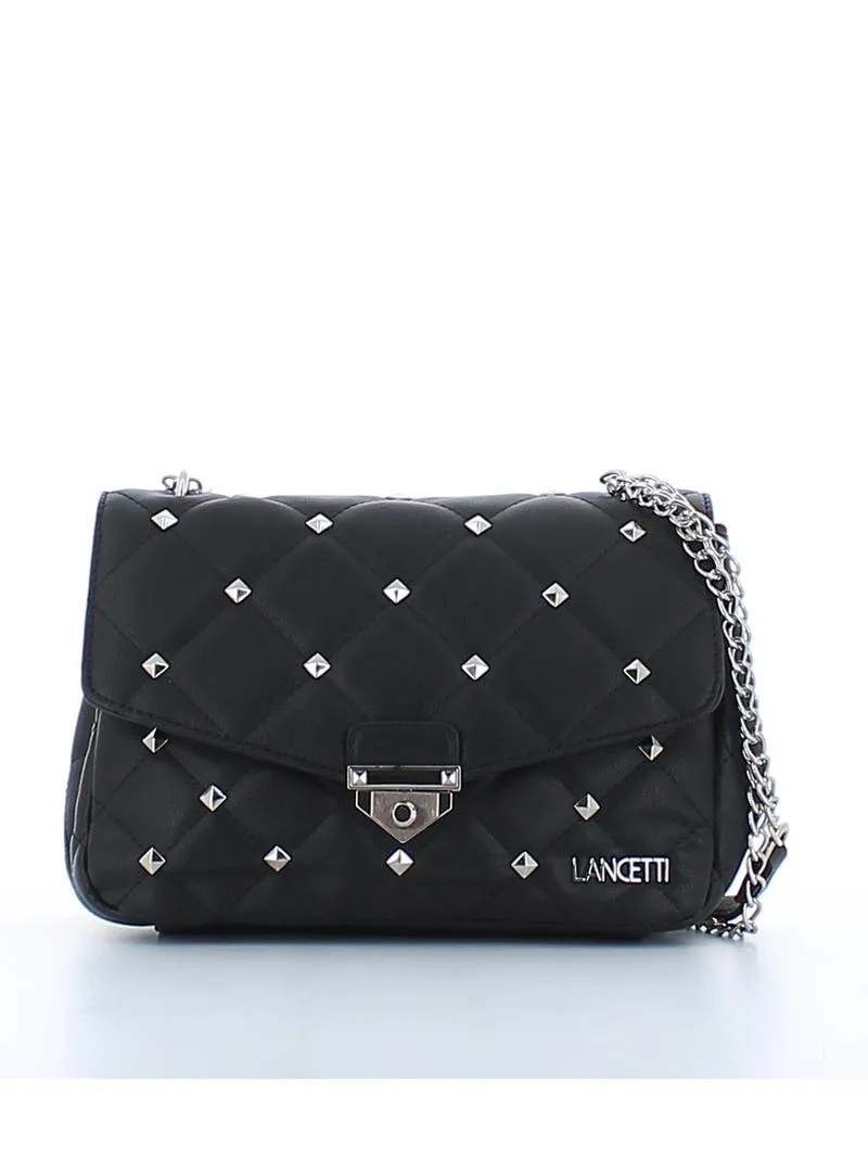 Lancetti Women Flap Bag Black