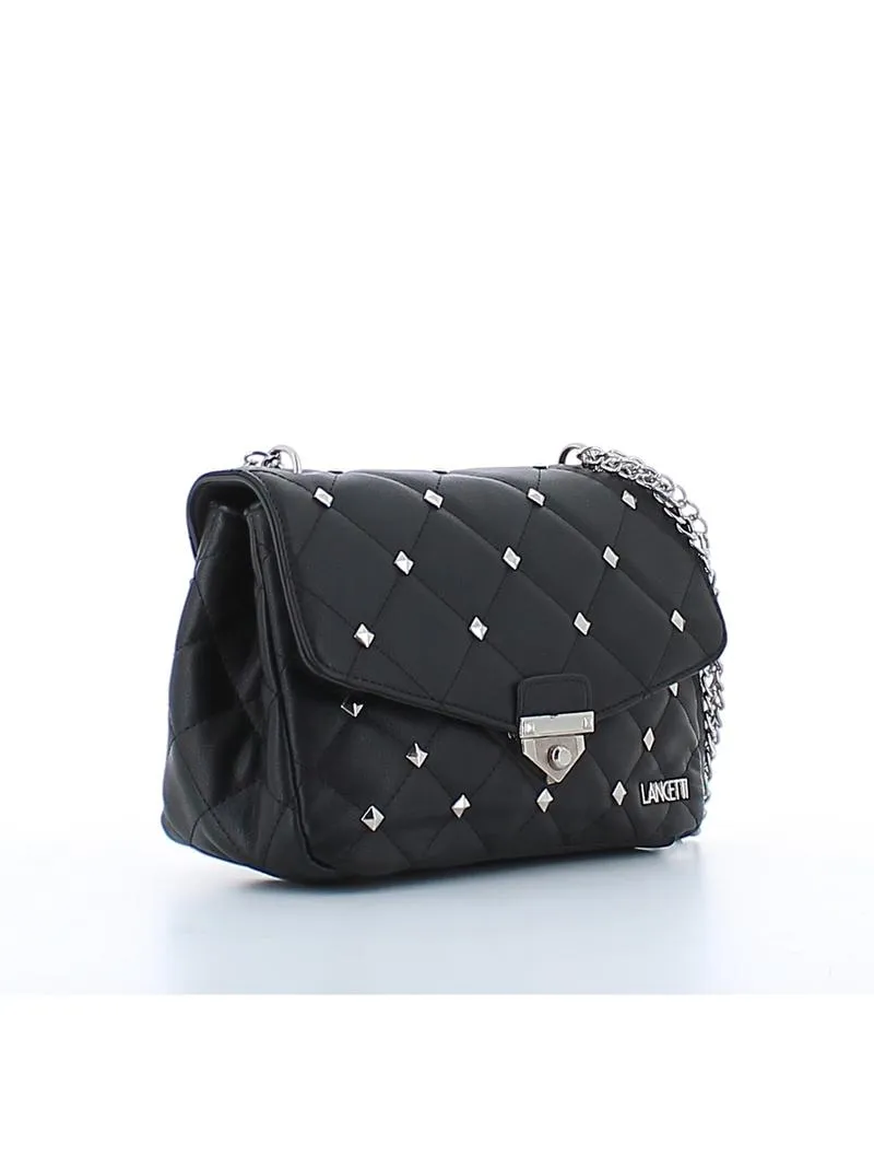 Lancetti Women Flap Bag Black